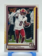 Mike Sainristil 2025 Panini Donruss #38 - Washington Commanders