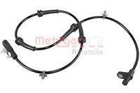 Metzger Sensor, Raddrehzahl 09001252 Passend FüR Nissan
