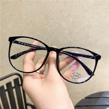 Anti Radiation Glasses Spectacles Frame Plastic Korean Oval Frame Fashion Eyewea