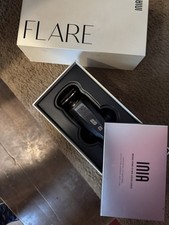 INIA Flare Laser Hair Removal Device Cordless Black 2Hr Battery 3 Settings