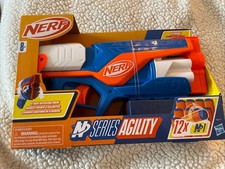 Nerf N Series Agility Blaster, 12 N1 Darts Compatible Only N Series Blasters