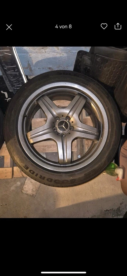 20 Zoll AMG Felgen Mercedes ML W164 Sommerreifen - Bild 4 von 4