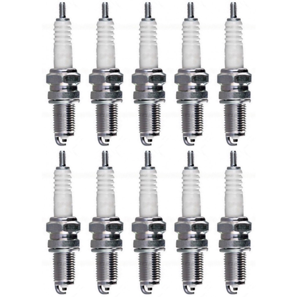 NGK For Kawasaki VN1500A/1500B Vilcan 88 1988-1995 Standard Spark Plug Box of 10
