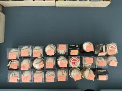 Autographed Baseballs Pick From 26 Different, $10 - $20 Each