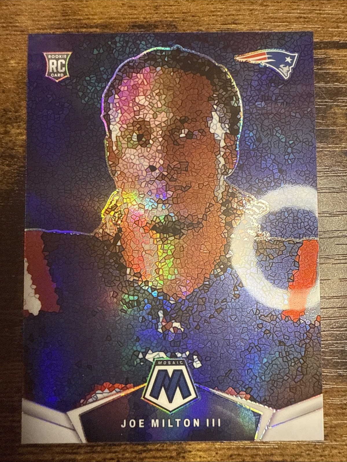 2024 Panini Mosaic #MM-JMN Joe Milton III Micro Mosaic Prizm SSP Case Hit RC