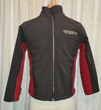 Free Country FCXtreme Kid's 7/8 Snow Board Walking Jacket Charcoal Gray Red Ski