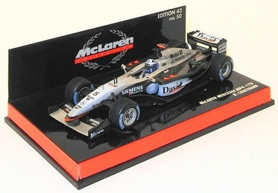Minichamps 1/43 Scale 530 034305 - F1 McLaren Mercedes MP4-17D - D.Coulthard
