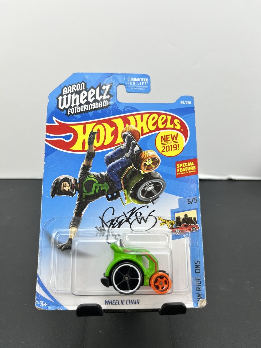 Hot Wheels 2019 Mainline HW Ride-Ons Wheelie Chair Aaron Wheelz
