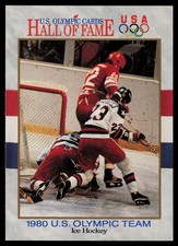 1991 Impel U.S. Olympic Hall of Fame #68 1980 U.S. Olympic Team USA  Hockey