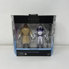 Hasbro Star Wars The Black Series Mace Windu & 187th Legion Clone Trooper New