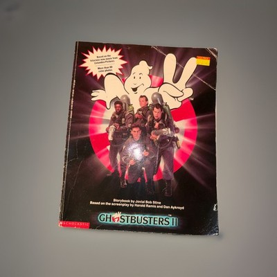 Ghostbusters II Storybook by Jovial Bob Stine (1989, Trade Paperback)