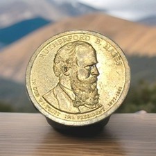 US dollar one coin rutherford b hayes