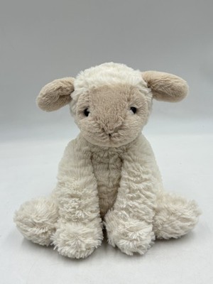 Jellycat London Fuddlewuddle Lamb 9'' Retired Soft Cuddly Plush Collectible