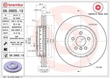 BREMBO 2x Bremsscheibe vorne Ø348 mm Innenbelüftet für BMW X3 G01 xDrive30d 5er