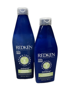 REDKEN NATURE + SCIENCE VEGAN EXTREME Shampoo 10.1 oz & Conditioner  8.5 oz