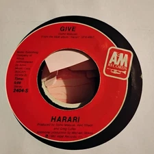 HARARI - GIVE / PARTY 45 1980 DISCO FUNK BOOGIE HEAR! VG+