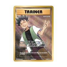 brock's grit pokemon card 53/68 Holo Brock's Grit - SM -