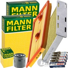 MANN FILTER INSPEKTIONSPAKET passend für 1.2+1.4 TSI VW GOLF 6 CADDY 4 SHARAN 7N