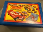 Matchbox 24 Car Model Blue Official Collector Storage Case Cars Lot Vintage 1980