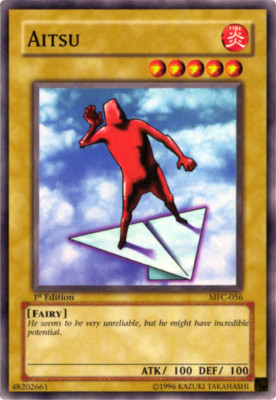 Heavily Played, English Yu Gi Oh Aitsu - MFC-056 - Common - 1st Edition Magician