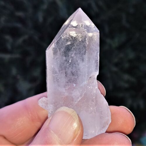 Wasserklar BERGKRISTALL  Spitze Rock Crystal 89 Gramm Nr.X Klarheit der Gefühle  - Zdjęcie 1 z 4