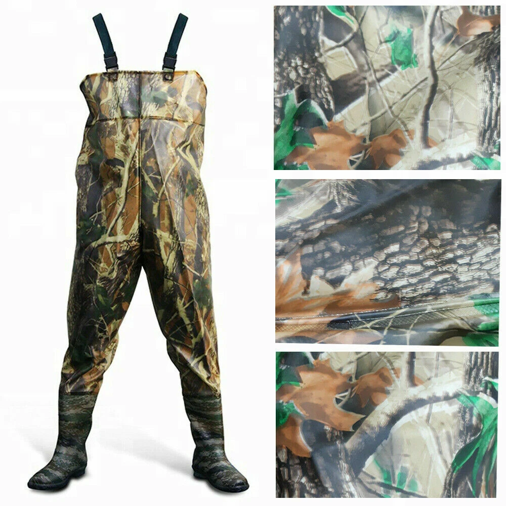 Waterproof Waders Camouflage for Fishing Leisure Water Gardening or Agriculture
Opens in a new windo