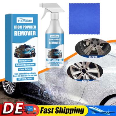 120ml Multi-Purpose Rust Remover Inhibitor Derusting Spray Iron Powder Cleaning