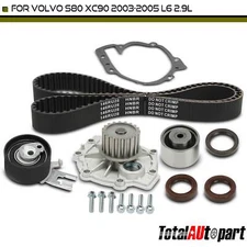 8Pcs Timing Belt Kit for Volvo S80 XC90 2003-2005 L6 2.9L GAS DOHC Turbocharged