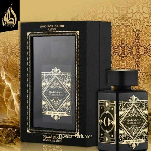 Bade'e al Oud For Glory by Lattafa perfume unisex EDP 3.3 / 3.4 oz New in Box - Bild 6 von 9