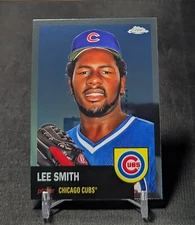 Lee Smith 2022 Topps Chrome Platinum Anniversary 1953 Card #372 Chicago Cubs