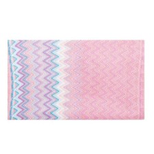 Missoni Women's Cotton Zig-Zag Scarf Shawl Sarong Wrap Pink