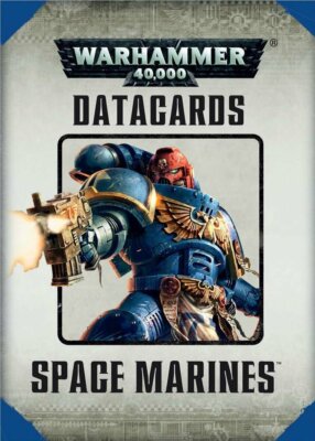 NEU Games Workshop Warhammer 40000 WH40k 7th Edn Space Marines Datacards 2015