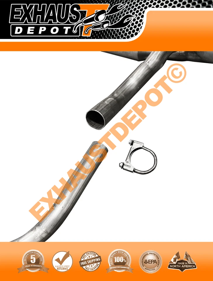 Catalytic Converter Y-Pipe For 2009 Dodge RAM 3500 5.7L Foto 2 de 4