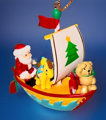 Vintage Santa's Best Smooth Sailing First Edition Christmas Ornament