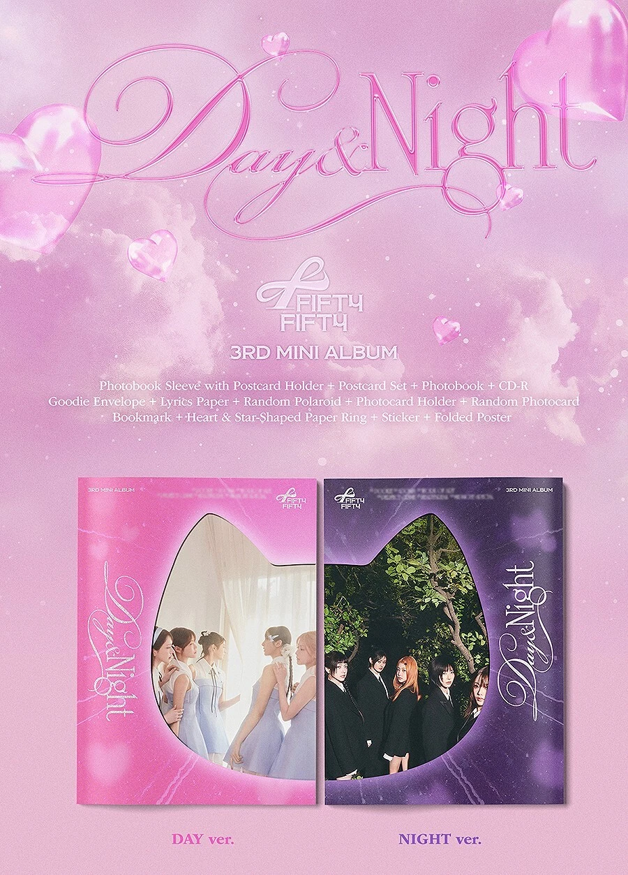 FIFTY FIFTY [DAY & NIGHT] 3rd Mini Album/CD-R+Photo Book+2 Photo