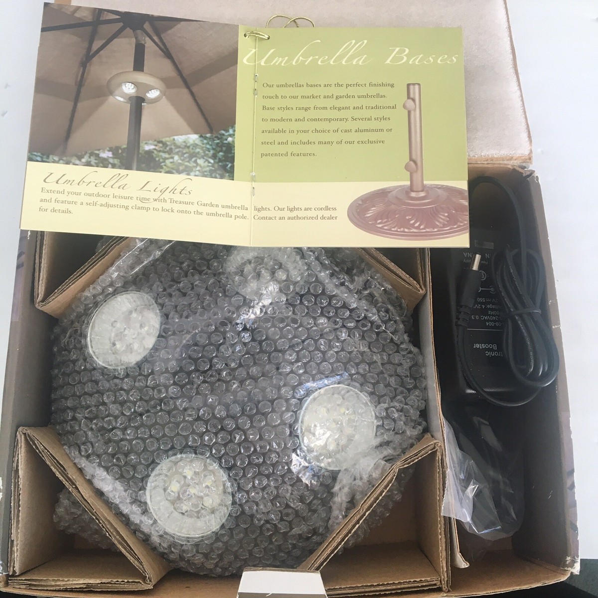 Treasure Garden Vega Led Umbrella Lights Fasci Garden