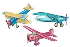 Vintage Airplanes / Planes Wallies 12160