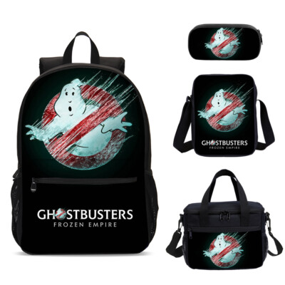 Ghostbusters Frozon No Ghost Kids School Backpacks Cooler Lunch Bag Pen Bag Lot