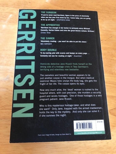 Vanish by Tess Gerritsen, Paperback, Signed, 1st/1st, British Edition - Picture 2 of 7