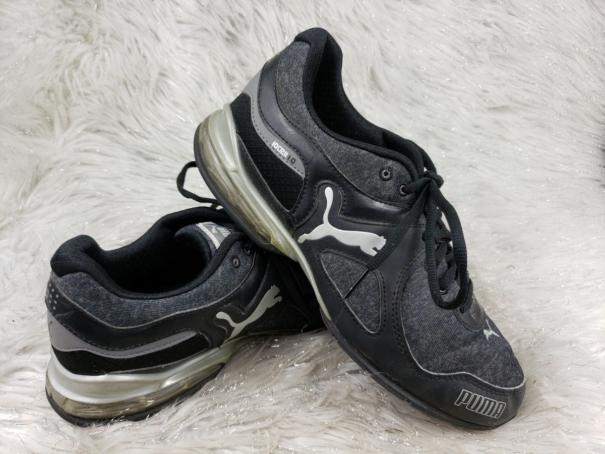 PUMA 10 Cell 1.0 Black Gray Sneakers Size 10 / 41 | eBay