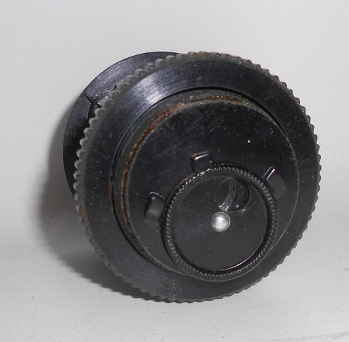 Vecchio osservatore porta DDR spia porta bachelite IMBALLO ORIGINALE decorazione loft bunker fino a 40 mm spessore porta - Foto 5 di 7