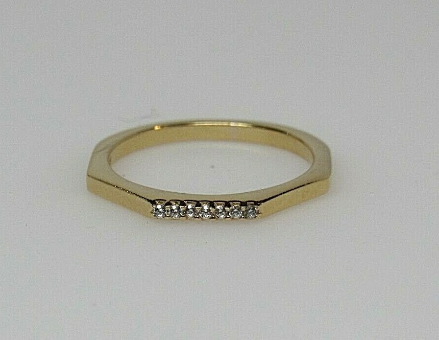 New Pandora SHINE SIZE 50 Multifaceted Clear CZ Ring