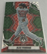 2022 Panini Mosaic Baseball Alex Verdugo Boston Red Sox Green Mosaic Prizm #139