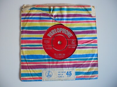 Beatles Love Me Do UKオリジナル　1stプレス The Beatles Love Me Do 7