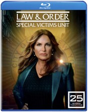 Law  Order: Special Victims Unit - Season 25 Blu-ray, 2024, 3-Disc set NEW 