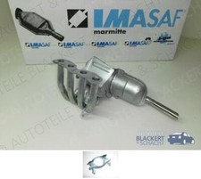 IMASAF ESD Auspuff Endtopf + Schelle für Fiat 850 + Special+Coupe+Spider+Sport
