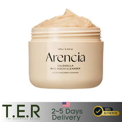 Arencia Calendula Rice Mochi Cleanser 120g | USA Seller | Fast Shipping