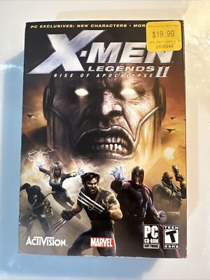X-Men Legends 2 - Rise of Apocalypse - PC - COMPLETE IN BOX CIB | eBay