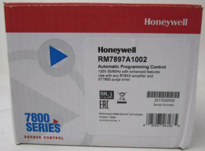 One Honeywell RM7897A1002 Burner Control RM7897A1002 Expedited Shipping