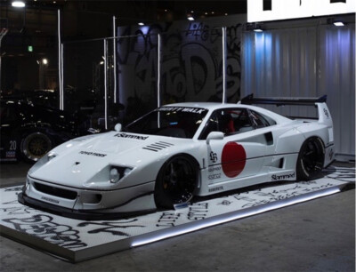 FuelMe フェラーリ F40 モンテ シェル Livery LBWK Fuelme 1:64 LBWK F40 Resin Model Car | eBay